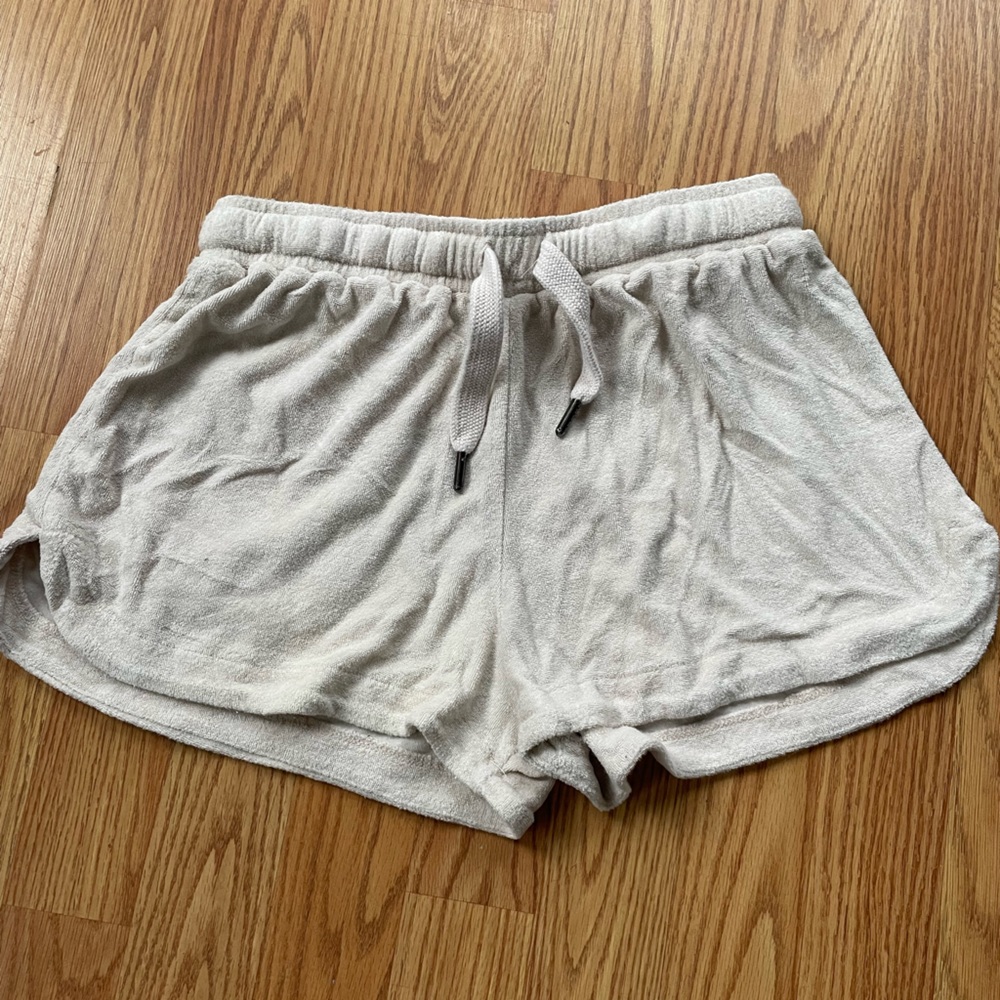 Towel Material “Flying Point Surf Shop” Beach Shorts